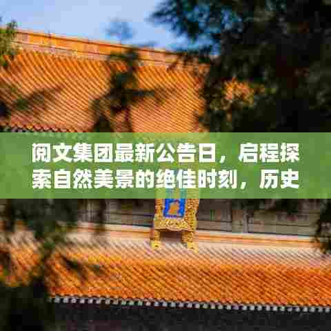 阅文集团最新公告日,启程探索自然美景的绝佳时刻,历史上的11月13日回顾