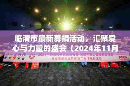 临清市最新募捐活动，汇聚爱心与力量的盛会（2024年11月13日）