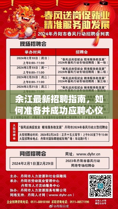 余江最新招聘指南,如何准备并成功应聘心仪职位(2024年11月)