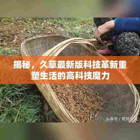 揭秘，久草最新版科技革新重塑生活的高科技魔力