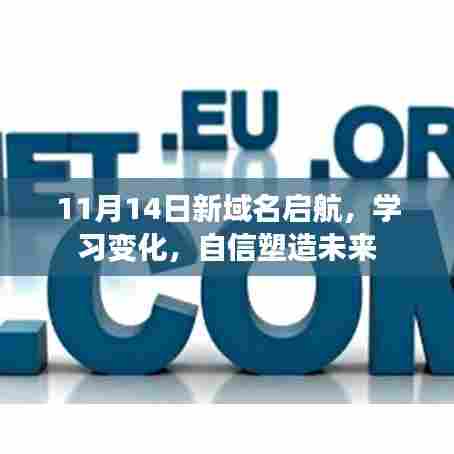 11月14日新域名启航，学习变化，自信塑造未来