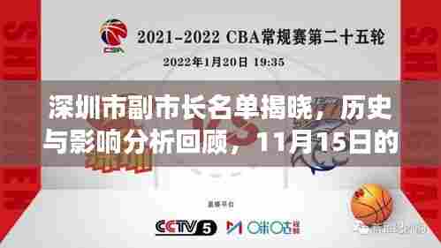 深圳市副市长名单揭晓，历史与影响分析回顾，11月15日的最新动态