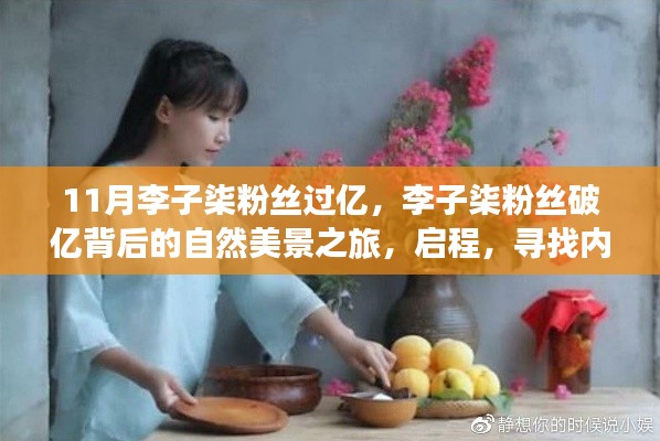 李子柒粉丝破亿背后的自然美景之旅,寻找内心的宁静与平和之旅