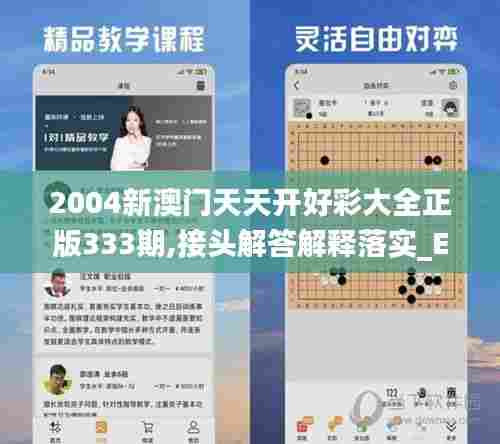 2004新澳门天天开好彩大全正版333期,接头解答解释落实_EVW4.22