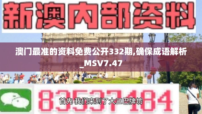 澳门最准的资料免费公开332期,确保成语解析_MSV7.47