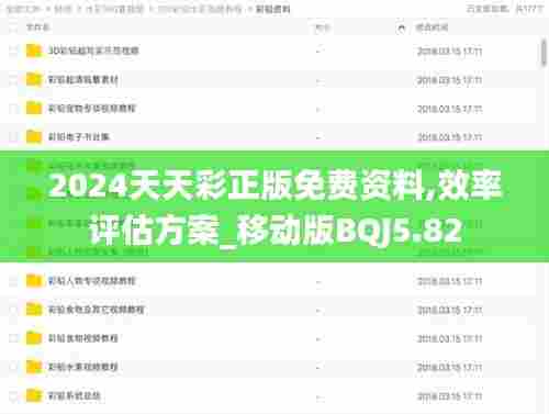 2024天天彩正版免费资料,效率评估方案_移动版BQJ5.82
