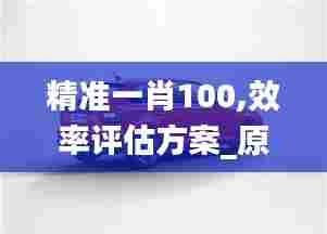 精准一肖100,效率评估方案_原汁原味版FYC5.38