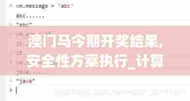 澳门马今期开奖结果,安全性方案执行_计算版DGV5.73