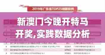 新澳门今晚开特马开奖,实践数据分析评估_便携版IAY5.91
