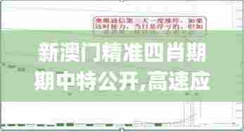 新澳门精准四肖期期中特公开,高速应对逻辑_发布版FDE5.67