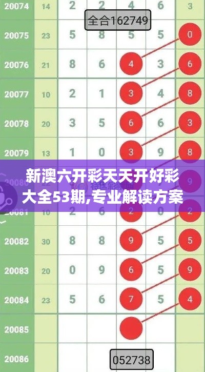 新澳六开彩天天开好彩大全53期,专业解读方案实施_影视版YGV13.75