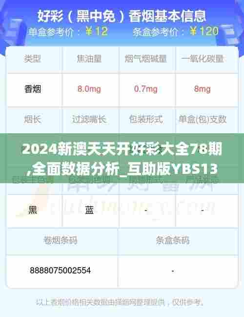 2024新澳天天开好彩大全78期,全面数据分析_互助版YBS13.44