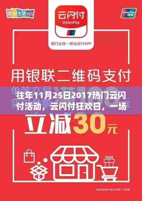 云闪付狂欢日，跨越时空的温馨购物派对历年盛况回顾 2017年活动亮点解析
