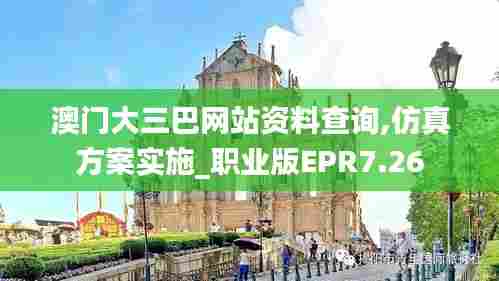 澳门大三巴网站资料查询,仿真方案实施_职业版EPR7.26