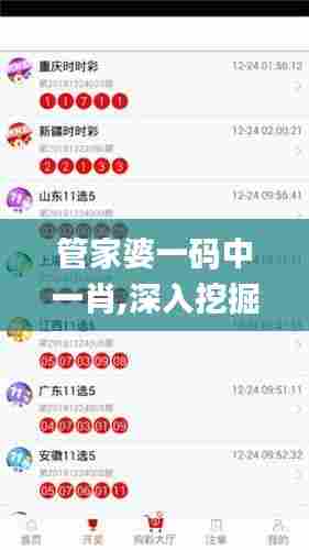 管家婆一码中一肖,深入挖掘解释说明_智能版CBV7.80