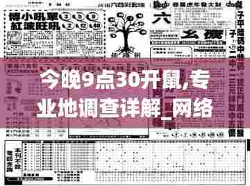 今晚9点30开鼠,专业地调查详解_网络版INC7.77