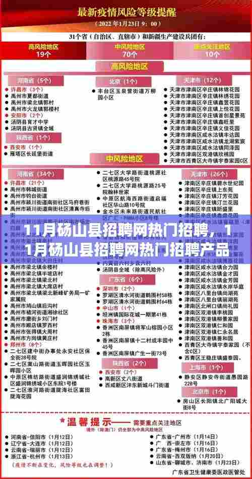 11月砀山县招聘网热门职位全面评测与介绍