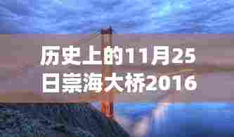 揭秘崇海大桥科技新纪元,最新动态与高科技体验之旅(2016年11月25日最新消息)