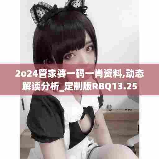 2o24管家婆一码一肖资料,动态解读分析_定制版RBQ13.25