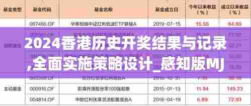 2024香港历史开奖结果与记录,全面实施策略设计_感知版MJY13.94