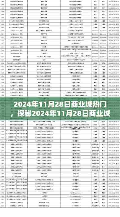 探秘商业城繁华盛景，2024年11月28日潮流涌动与机遇无限
