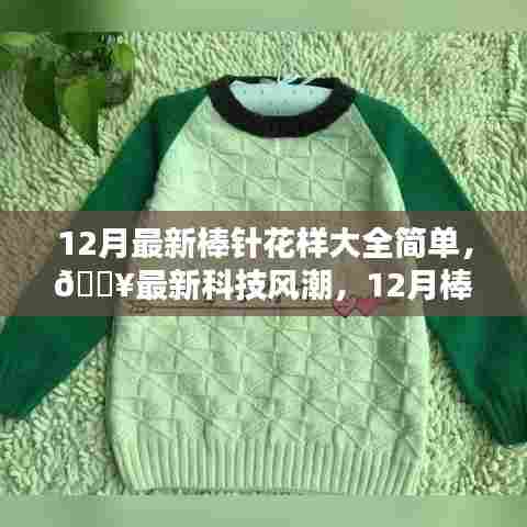 科技与手工融合之美,12月最新棒针花样大全简单