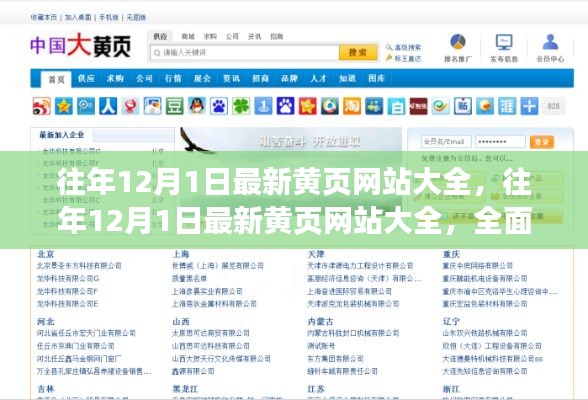 往年12月1日最新黄页网站大全,往年12月1日最新黄页网站大全,全面评测与介绍