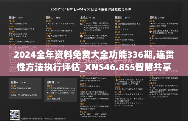 2024全年资料免费大全功能336期,连贯性方法执行评估_XNS46.855智慧共享版