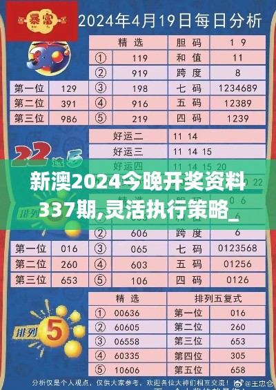 新澳2024今晚开奖资料337期,灵活执行策略_尊享款71.952-9