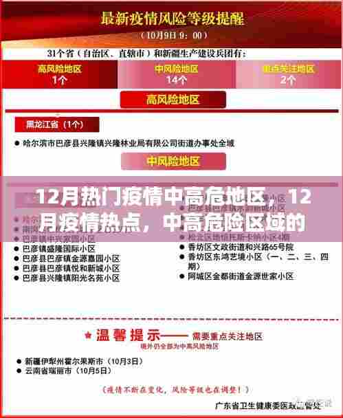 12月疫情热点解析，中高危险区域的警示与应对策略