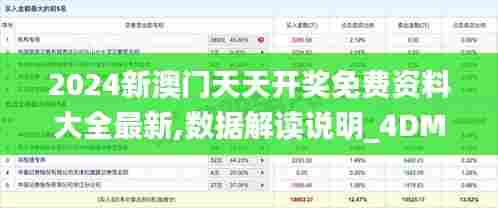 2024新澳门天天开奖免费资料大全最新,数据解读说明_4DM2.961
