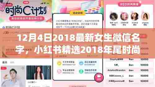 12月4日2018最新女生微信名字,小红书精选2018年尾时尚女生微信名字大公开——12月4日最新潮流命名指南