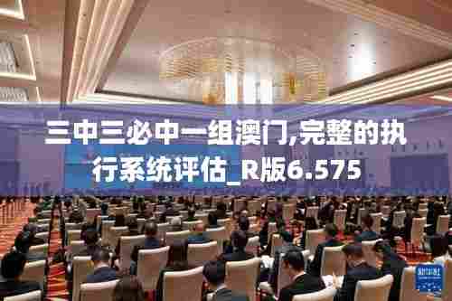 三中三必中一组澳门,完整的执行系统评估_R版6.575