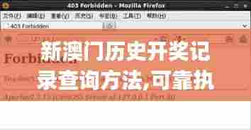 新澳门历史开奖记录查询方法,可靠执行计划策略_Linux10.325