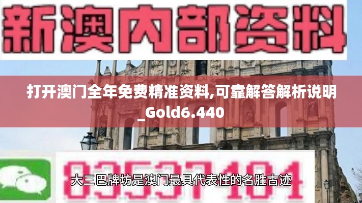 打开澳门全年免费精准资料,可靠解答解析说明_Gold6.440