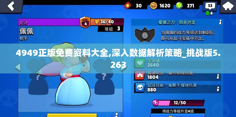 4949正版免费资料大全,深入数据解析策略_挑战版5.263