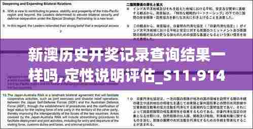 新澳历史开奖记录查询结果一样吗,定性说明评估_S11.914