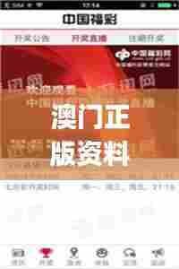 澳门正版资料免费大全新闻,精细化说明解析_L版1.323