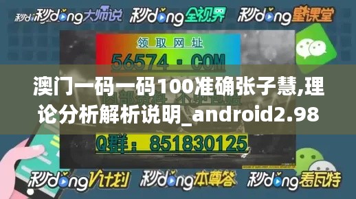 澳门一码一码100准确张子慧,理论分析解析说明_android2.981