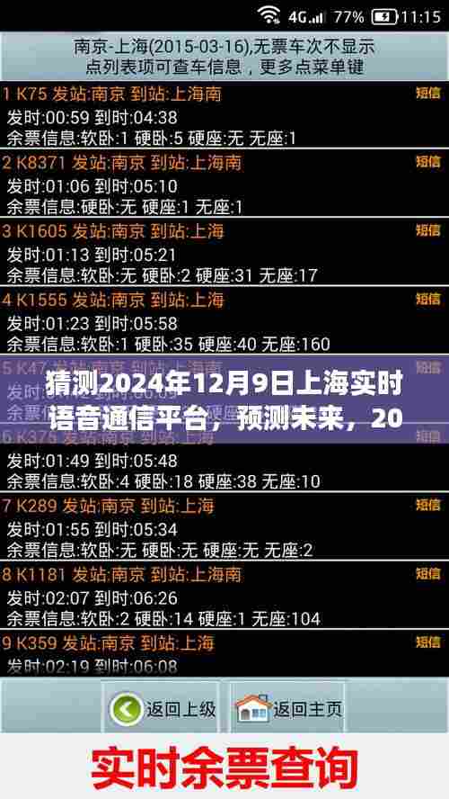 2024年上海实时语音通信平台展望，未来发展趋势与预测