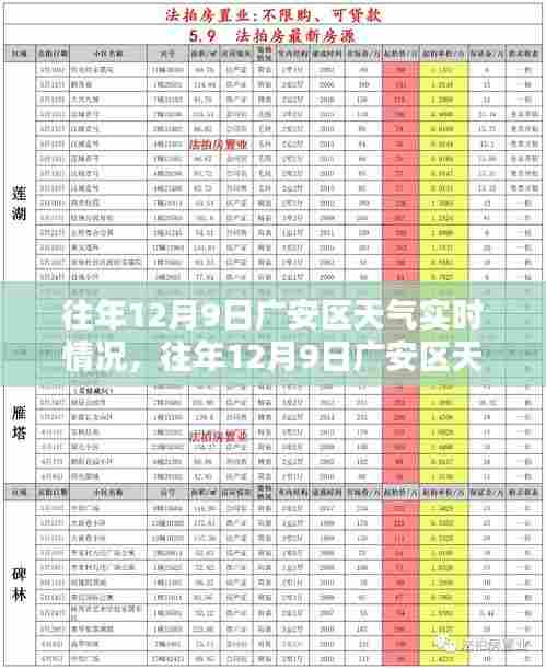 往年12月9日广安区天气实时情况及深度解析