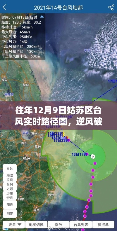 往年姑苏区台风实时路径图，逆风破浪，启示与成长之路的学习之旅