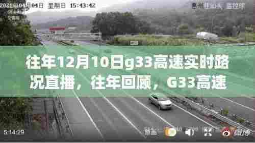 往年12月10日G33高速实时路况直播回顾，小红书带你直击现场