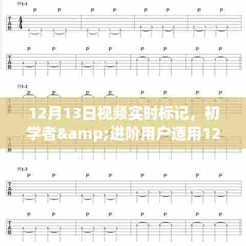初学者与进阶用户适用的视频实时标记全攻略，12月13日实时标记指南
