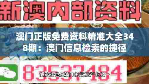 澳门正版免费资料精准大全348期：澳门信息检索的捷径