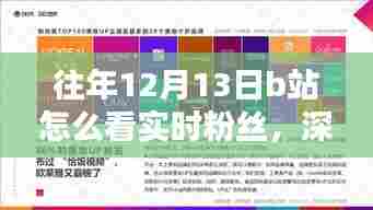 如何通过B站在往年12月13日实现粉丝实时观测的深度指南与评测