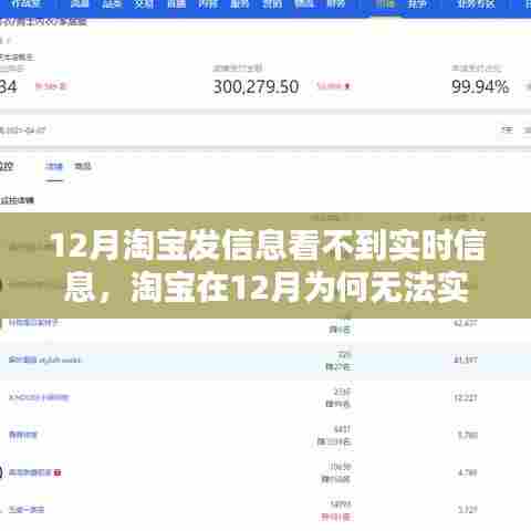 深度解析，淘宝在12月无法实时接收消息的原因及解决方案