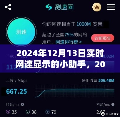 2024实时网速监控助手，提升网络体验的新利器