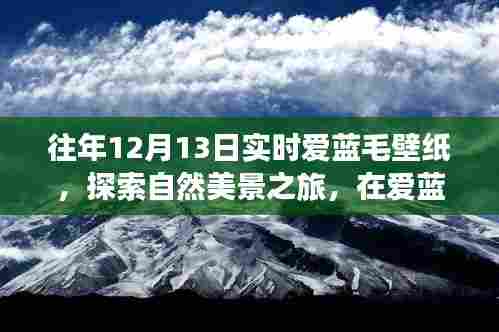 探索自然美景之旅,爱蓝毛壁纸中的宁静与喜悦时光