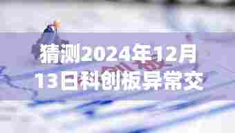 科创板异常交易实时监控预测与探讨，聚焦2024年视角的预测与探讨